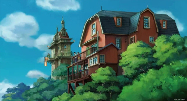 Parco Ghibli - Seishun no Oka concept art Parco Ghibli - Seishun no Oka concept art